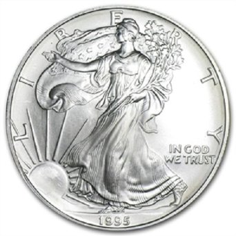 Zilveren munten - American Eagle 1 oz 1995