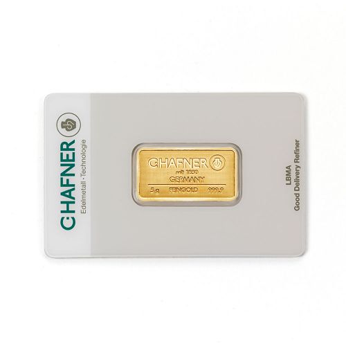 5 gram goudbaar met certificaat