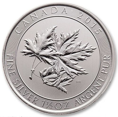 Canadian Multi Maple Leaf 1.5 oz 2015