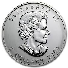 maple leaf 1 oz 2004