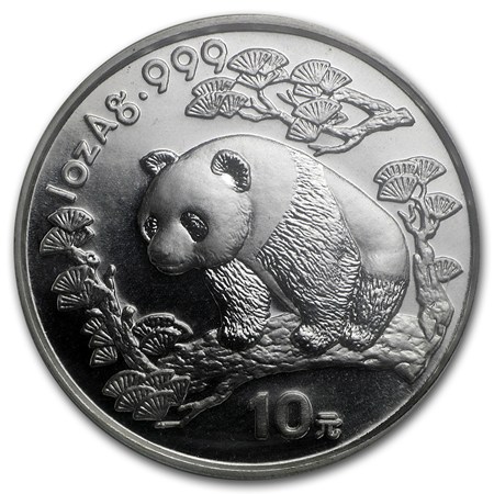 Chinese Panda 1 oz 1997