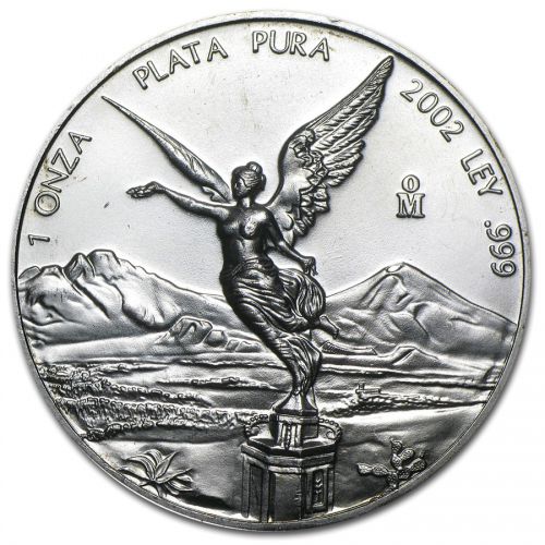 Mexican libertad 1 oz 2002