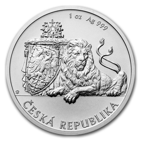 CzechLion-1oz2018 - voorkant