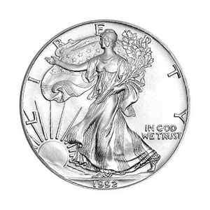 American Eagle 1 oz 1992 Oplage van 5.540.068 in 1992