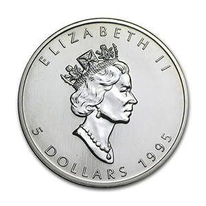 Canadian maple leaf 1 oz 1995