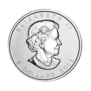 Canadian Maple Leaf 1 oz 2011
