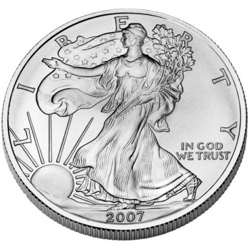 Zilveren munten - American Eagle 1 oz 2007