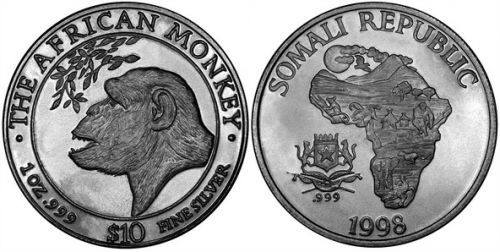 Somalische Aap 1 oz 1998