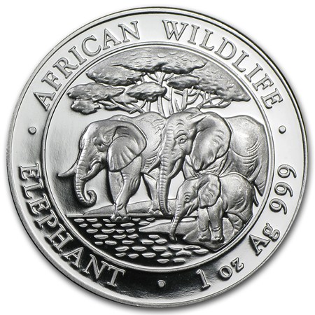 Somalische Olifant 1 oz 2013