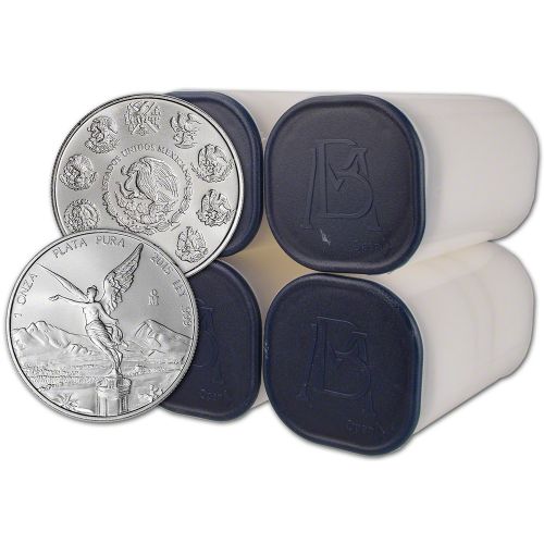 Tube (leeg) Mexican Libertad 1 oz zilver