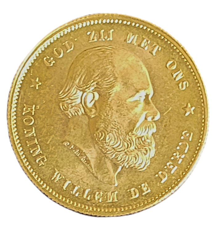 10 gulden 1876 Gouden 10 Gulden Willem III