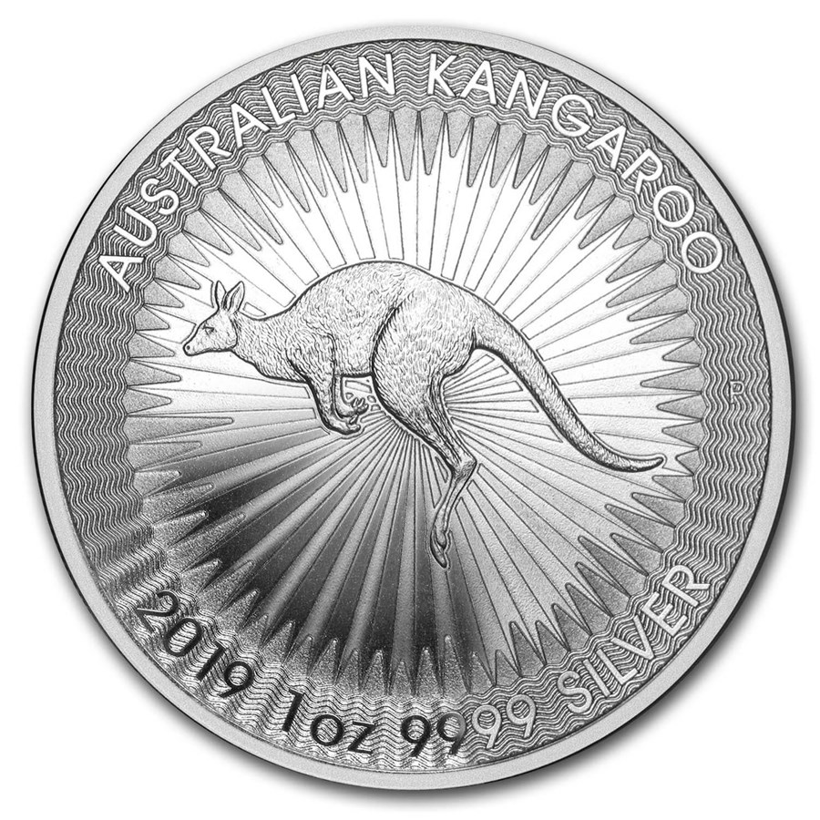 2019-1 oz kangaroo zilver 2019-1 oz kangaroo zilver