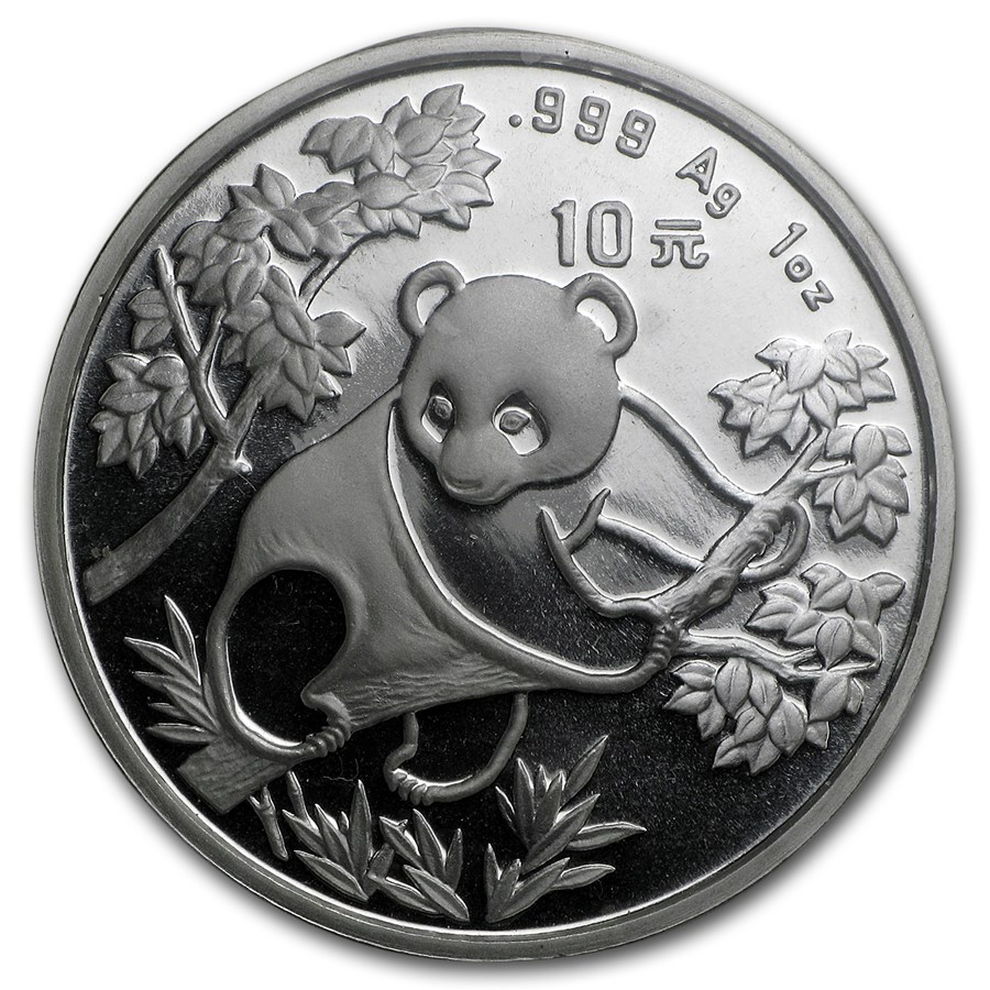 China panda 1 oz 1992 front 101munten