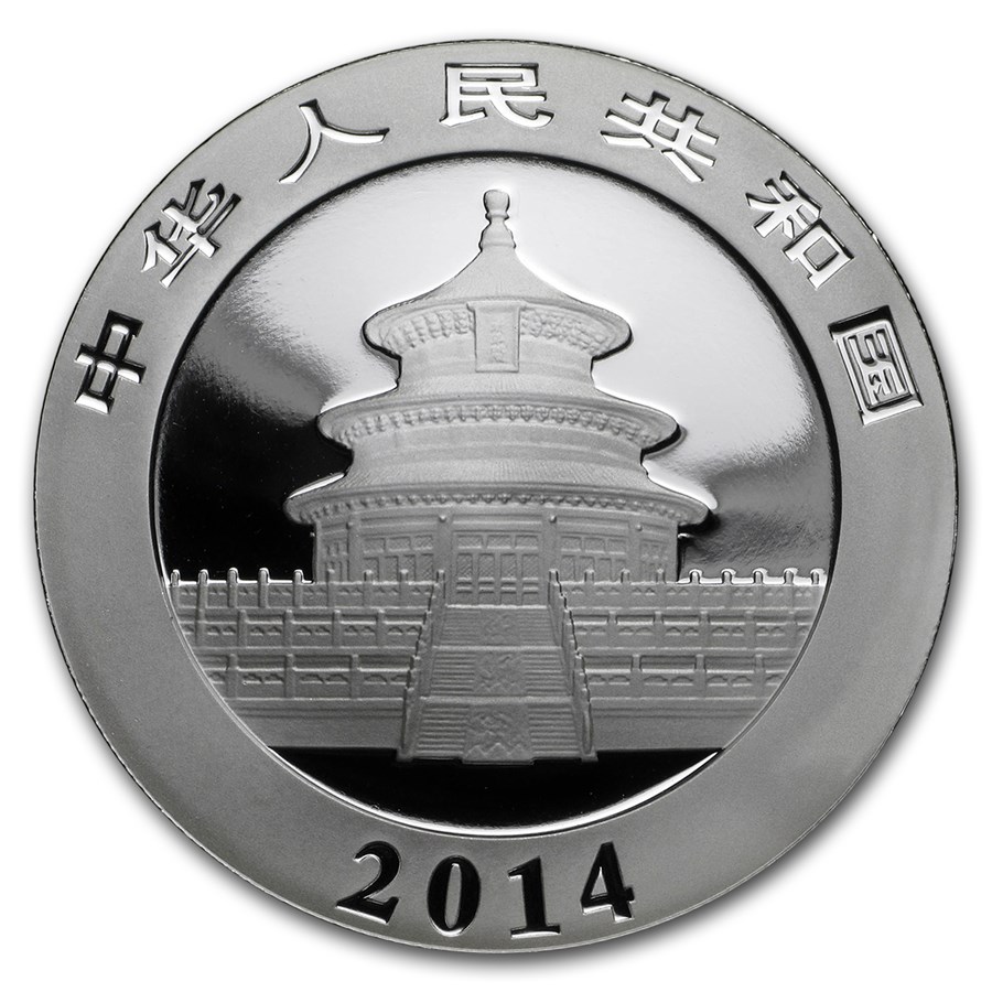 Chinese Panda 1 oz 2014