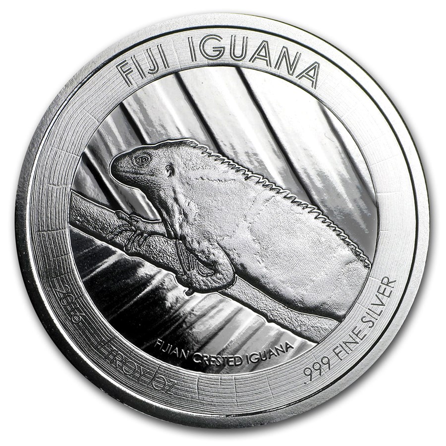 Fiji Iguana 1 oz 2016 front 101munten iguana