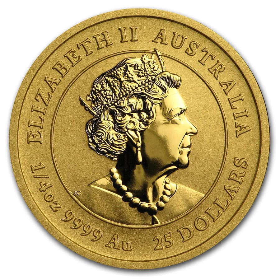 Gouden Lunar III Year of the Mouse 0.25 oz back 101munten