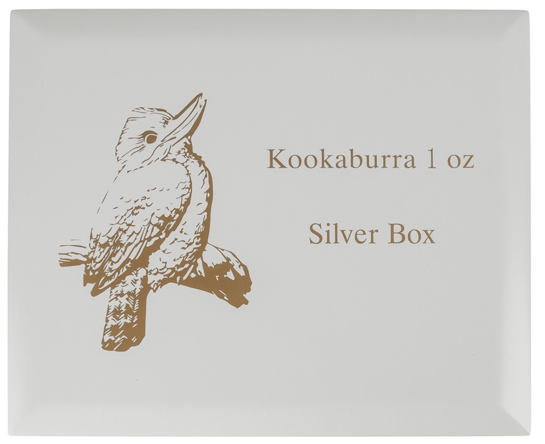Kookaburra Münzbox für 40x 1 Oz Silbermünzen 1 Verzameldoos Kookaburra - 1 oz
