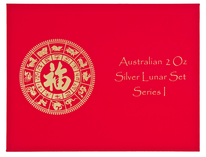 Lunar I 2 oz rood top 101munten