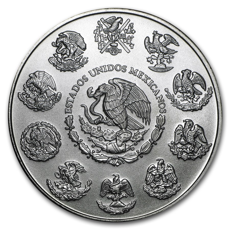 Mexican Libertad 1 oz 2007 back 101munten Mexican Libertad 1 oz 2007