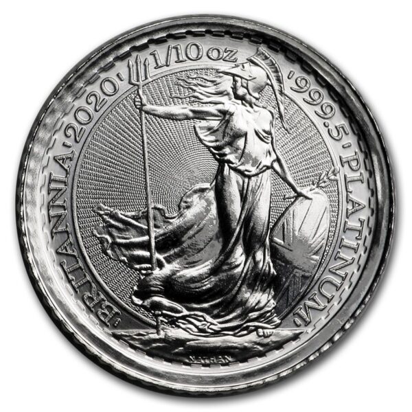 Platina Britannia 1/10 oz