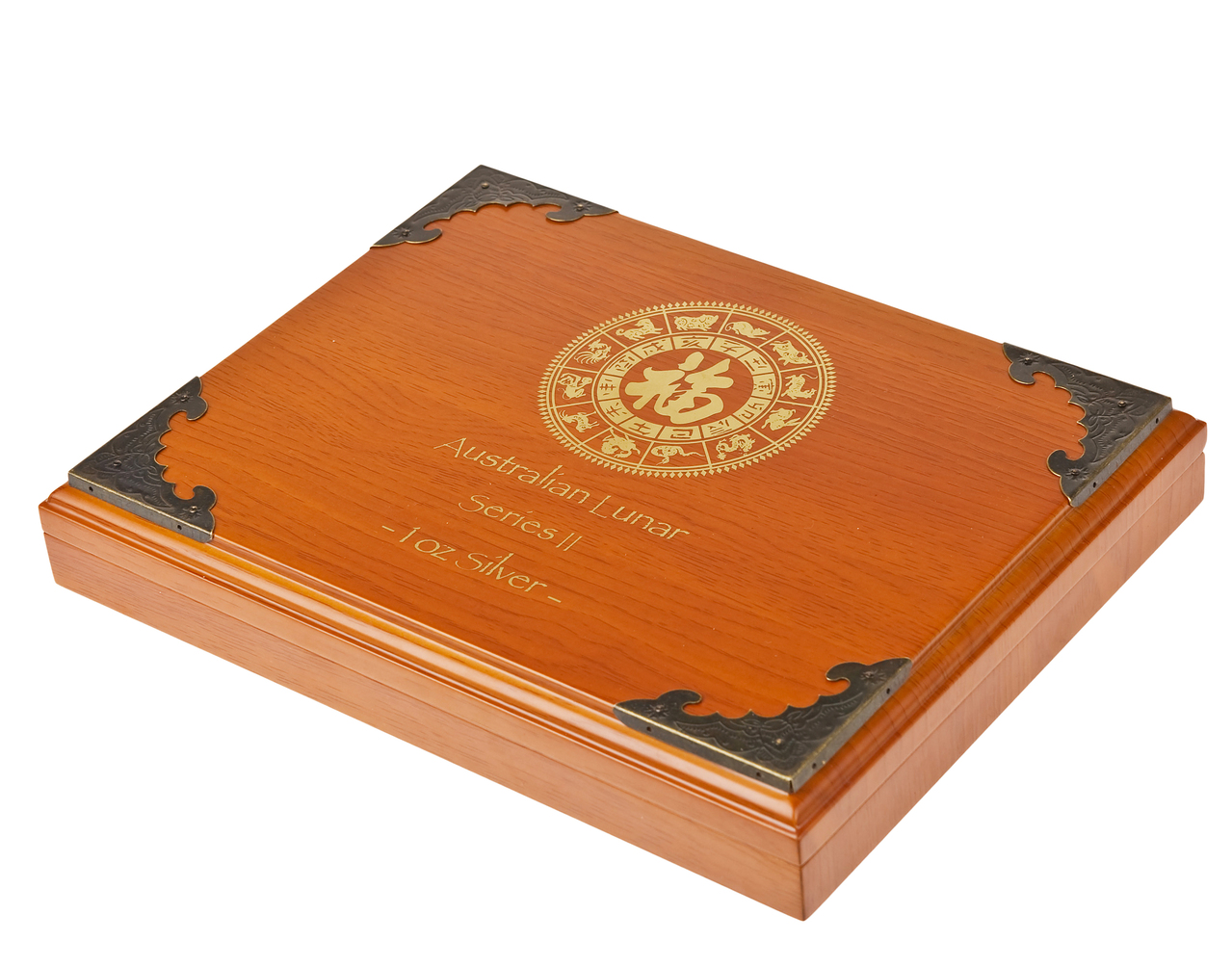 Verzameldoos L2 1 oz klassiek front 101munten Verzameldoos Lunar II - 1 oz