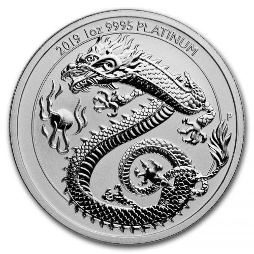 Platina perth mint dragon