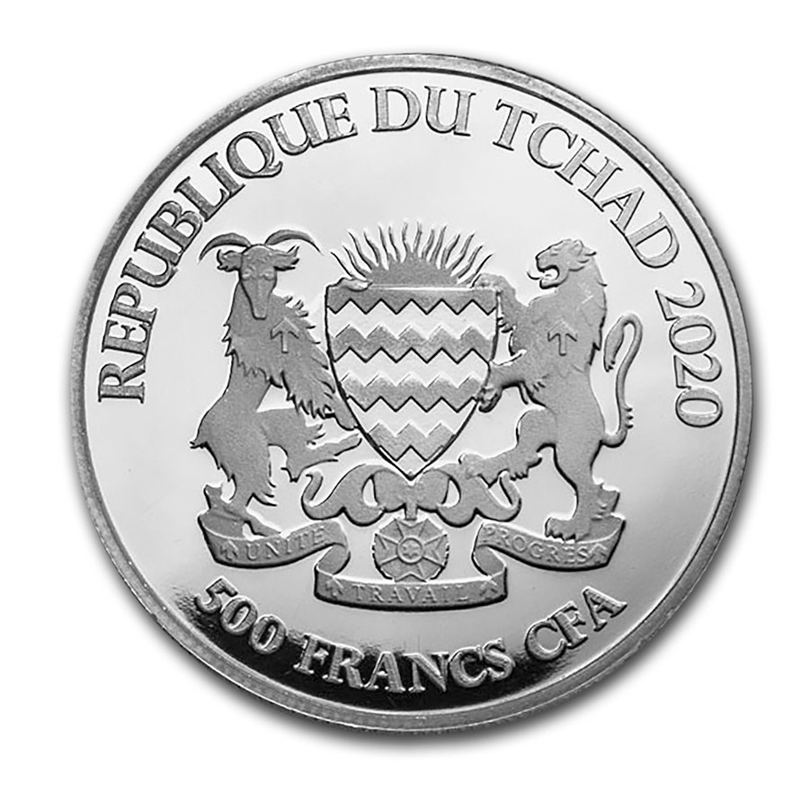 Celtic Animals Horse 1 oz 2020 met jaartal Celtic Animals - Horse