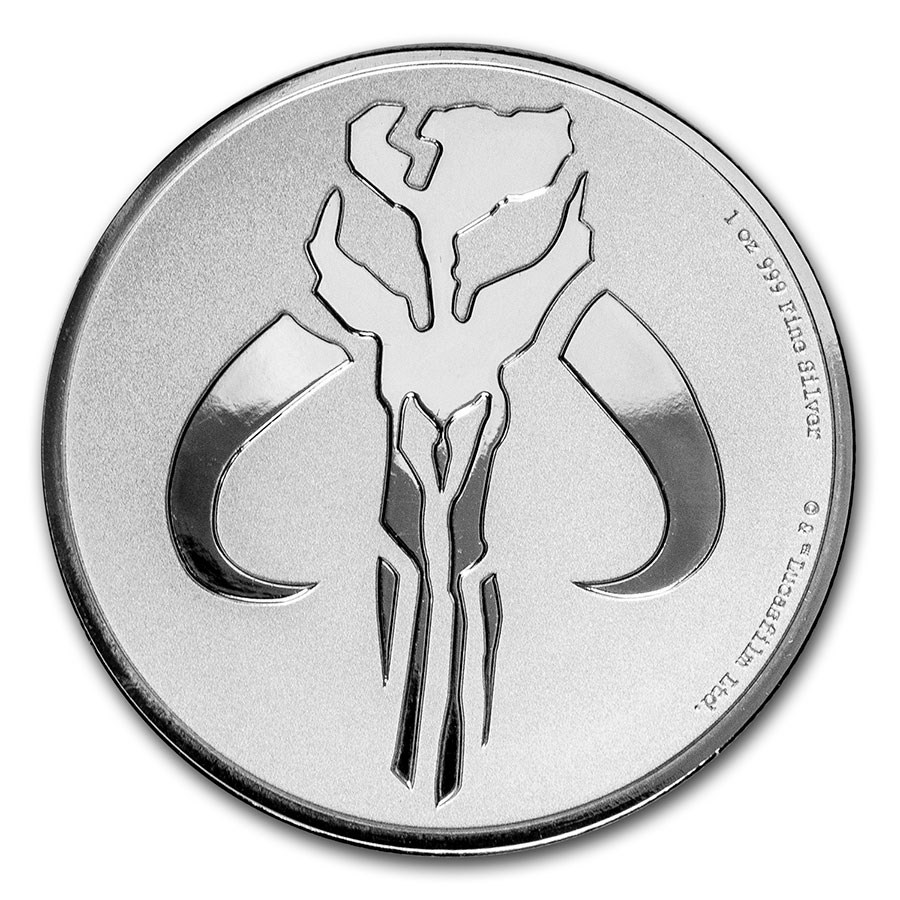 Niue Star Wars Mandalorian 1 oz 2020 reverse