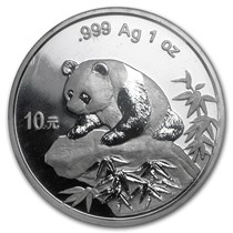 chinese panda 1 oz 1999