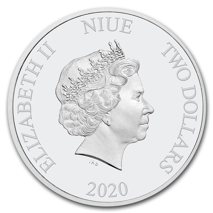 Niue - Star Wars - Boba Fett 1 oz 2020 back 101munten