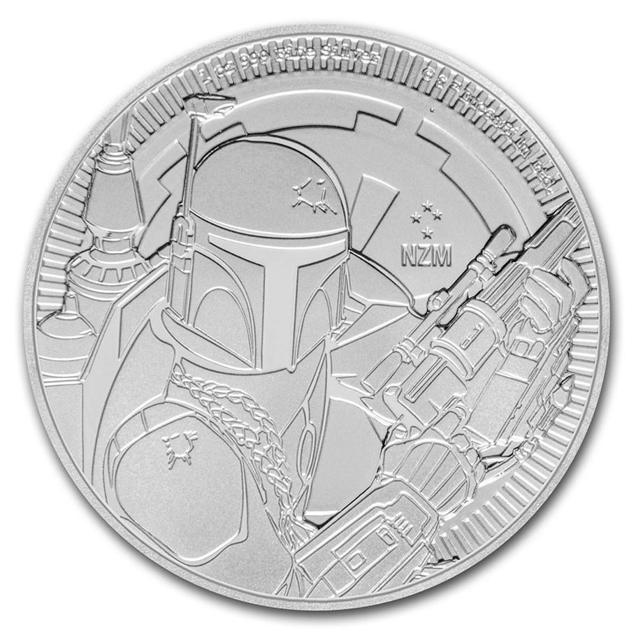 Niue - Star Wars - Boba Fett 1 oz 2020 front 101munten boba fett