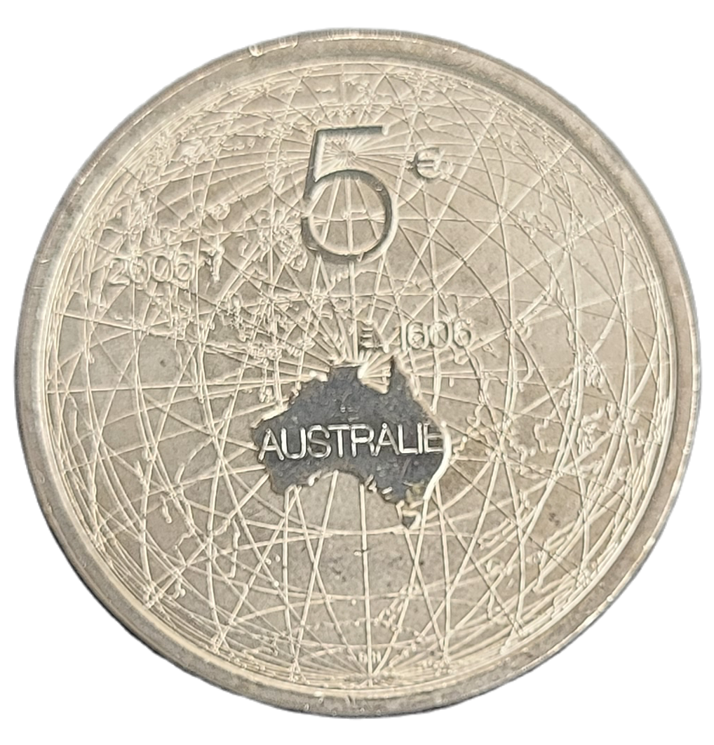 Nederlandse zilveren 5 euro- front