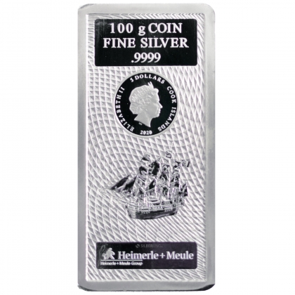 Cook Island 100 gram muntbaar