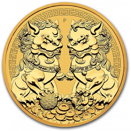 Gouden Double Pixiu 1 oz 2021
