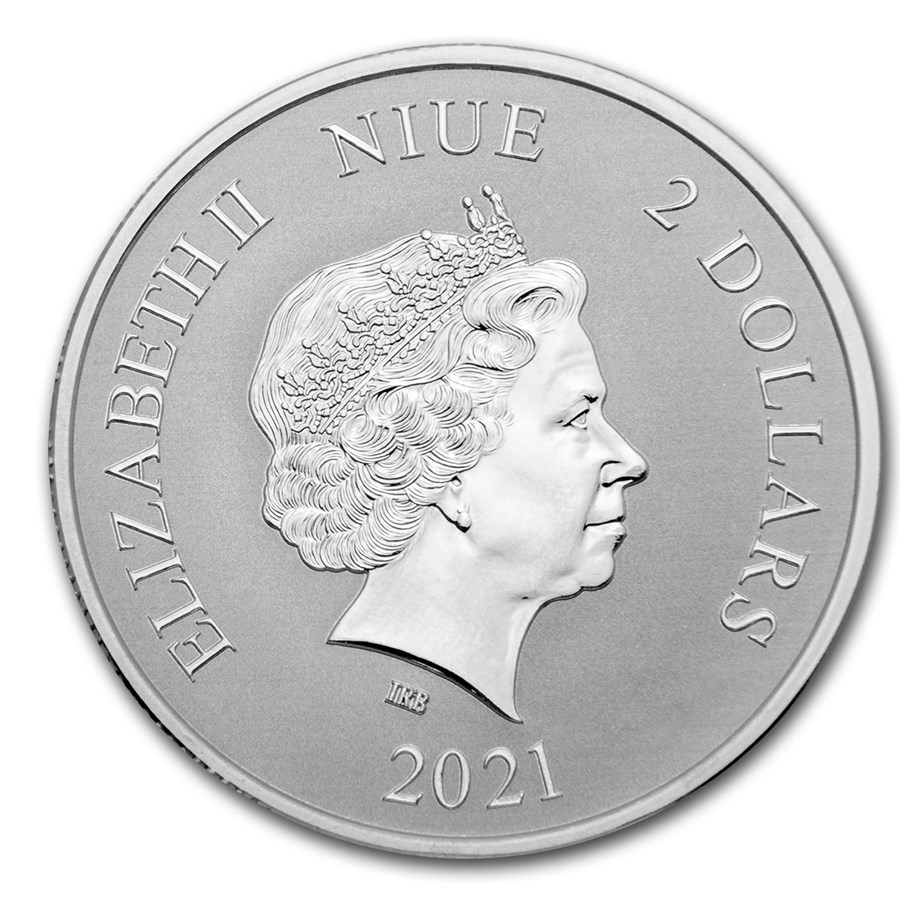 Niue Celestial The Black Turtle 1 oz 2021 back 101munten