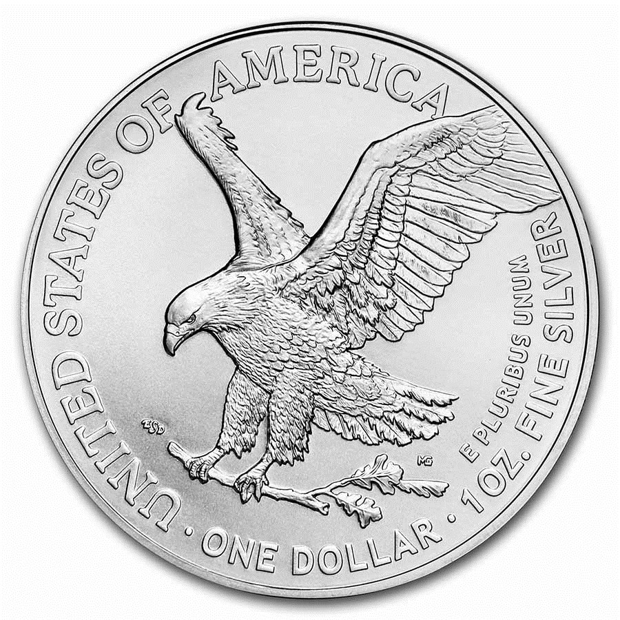 American Eagle 1 oz 2022 back 101munten American Eagle 1 oz 2022
