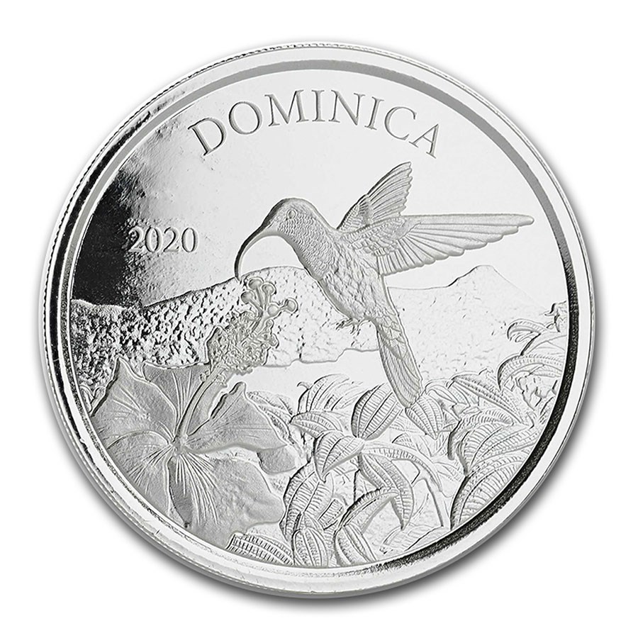 Dominica Hummingbird 1 oz 2020 voorkant 101munten