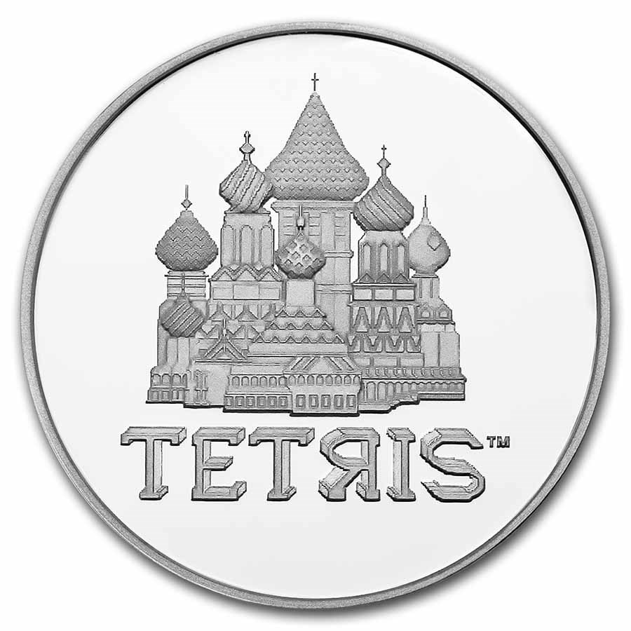 Niue Tetris 1 oz 2021 voorkant 101munten