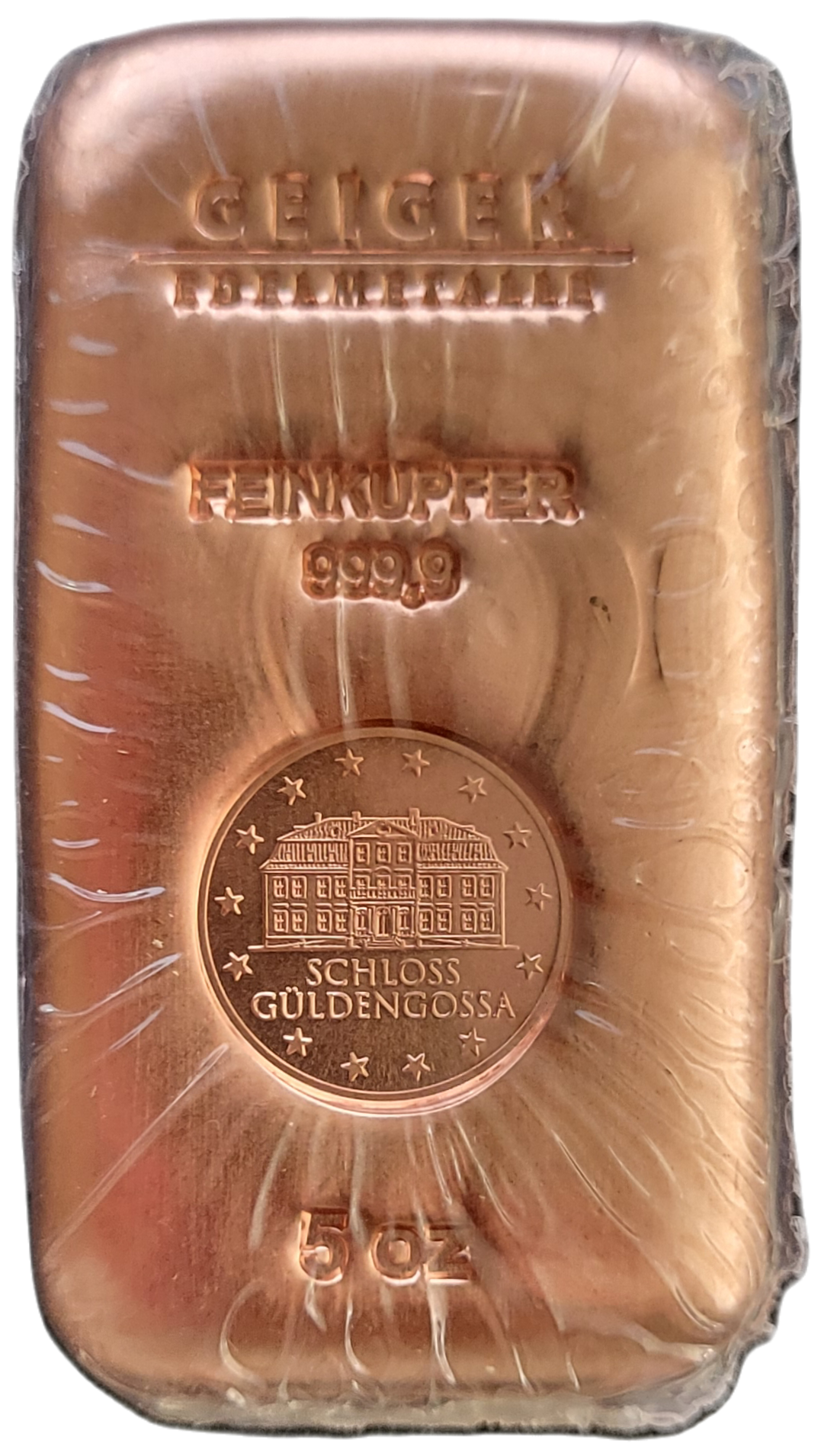 Koper baar 5 oz Koper baar 5 oz