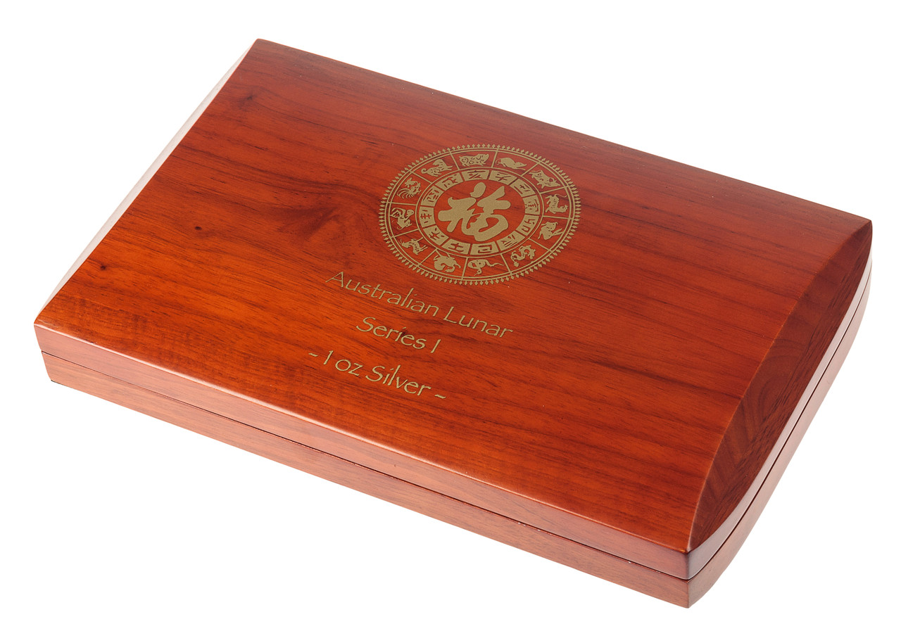 Lunar I 1 oz side 101munten Verzameldoos Lunar I - 1 oz