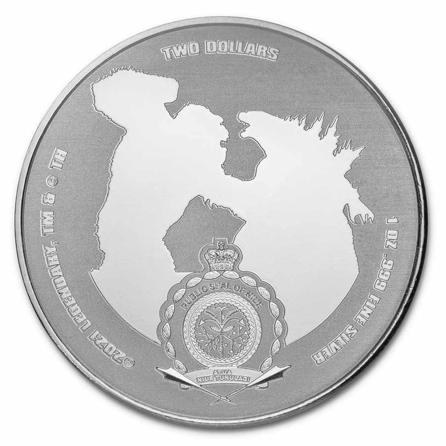 Niue Kong 1 oz 2021 achterkant 101munten