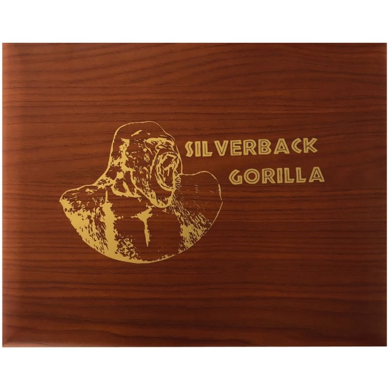 Silverback Gorilla 1 oz front 101munten Verzameldoos Silverback Gorilla - 1 oz