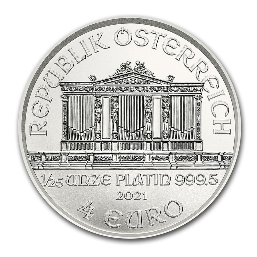 Platina Philharmoniker 0.04 oz 2021 achterkant 101munten