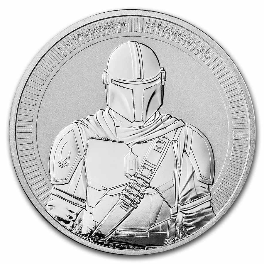 Niue Star Wars the Mandalorian 1 oz 2021 voorkant 101munten