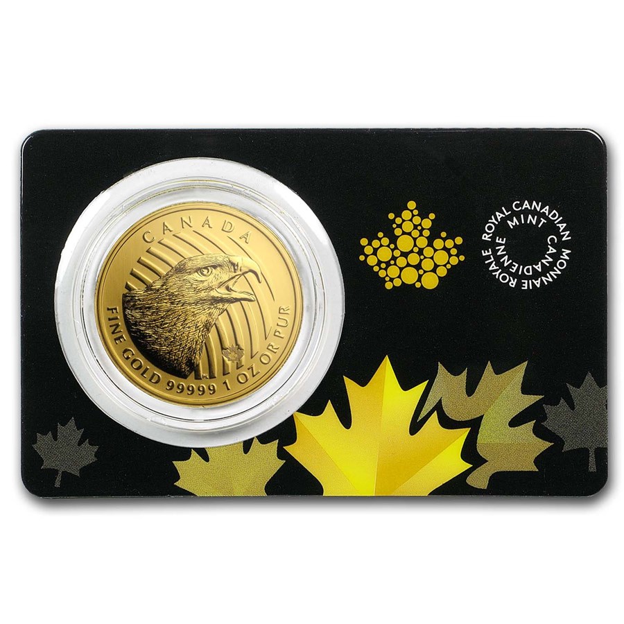 Canadian Golden Eagle 1 oz 2018 front 101munten Gouden Canadian Eagle 1 oz 2018