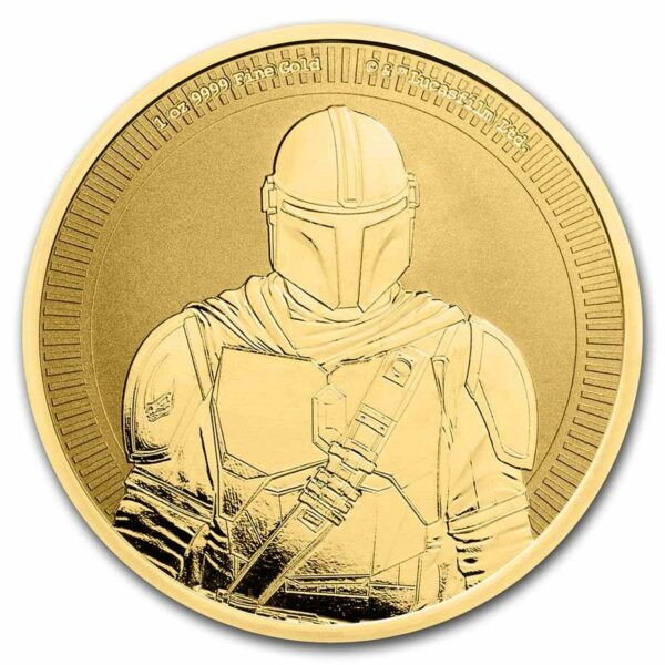 Star Wars Mandalorian Bounty Hunter 1 oz 2021