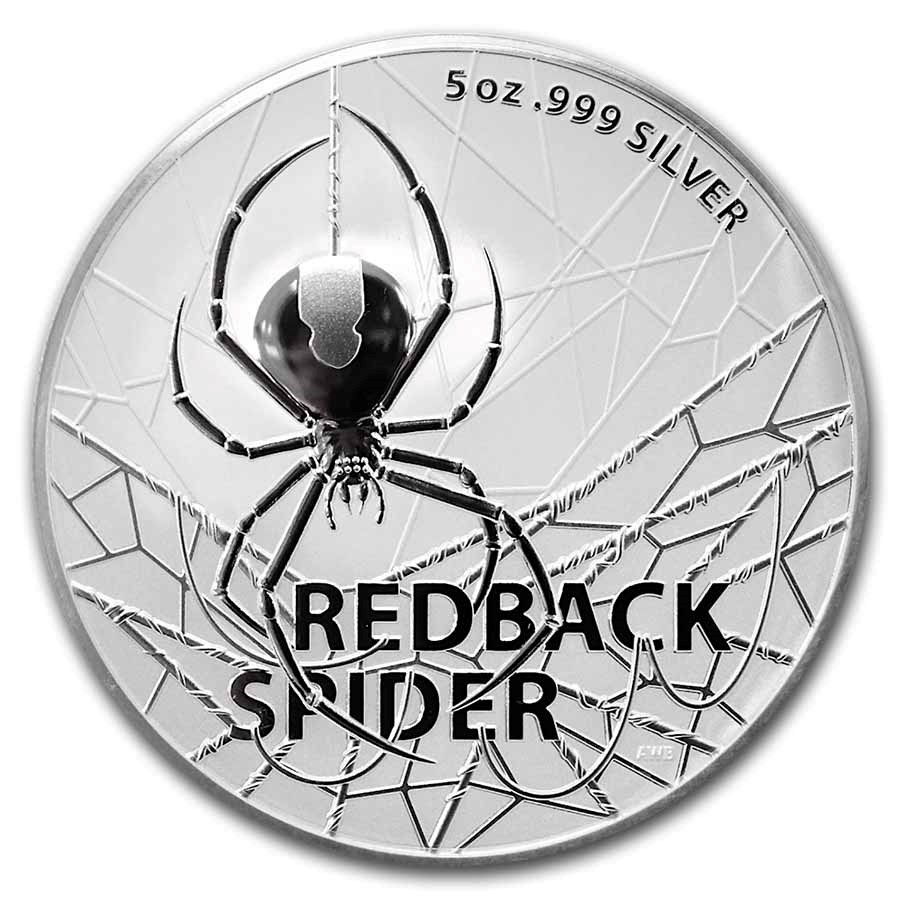 Redback Spider 5 oz 2021 front 101munten redback spider