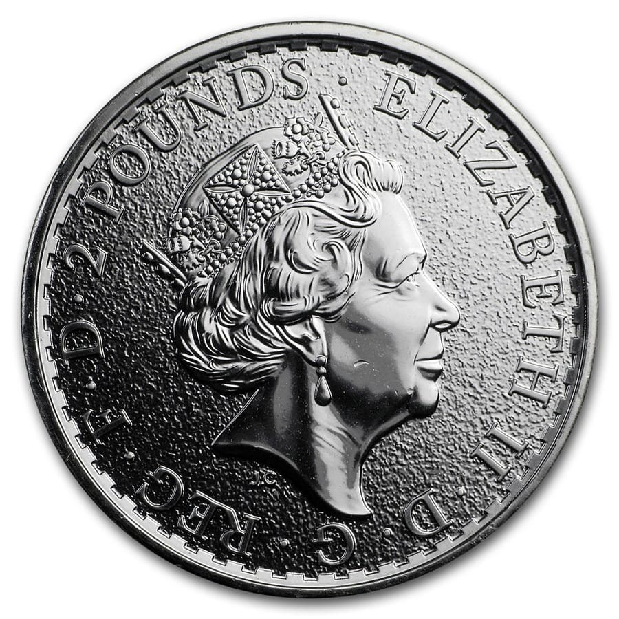 Britannia 1 oz 2017 20th Anniversary Chariot achterkant 101munten