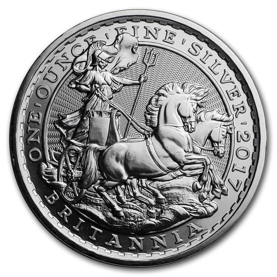 Britannia 1 oz 2017 20th Anniversary Chariot voorkant 101munten