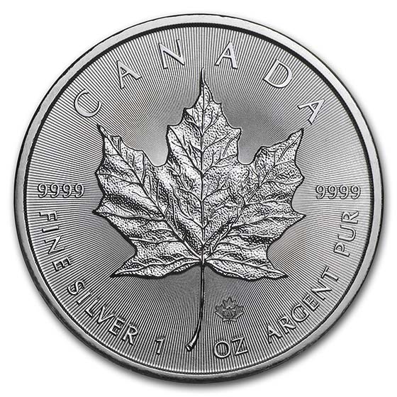 Can. Maple leaf 1 oz 2021 back 101munten